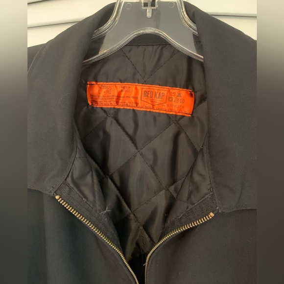 Red Kap Black Bomber jacket - Picture 2 of 4